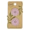 Dritz® 25mm Recycled Cotton Round Stitch Button, 6ct.